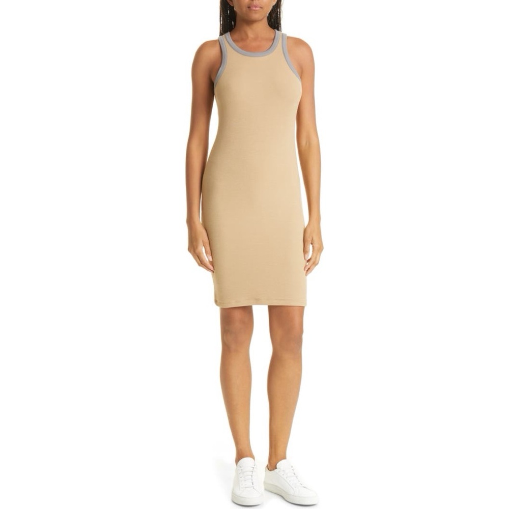 ATM Anthony Thomas Melillo Stretch Modal Ribbed Tank Dress